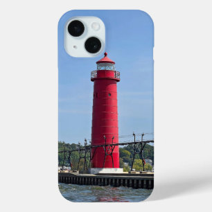 グランドヘブンミシガンライトハウス iPhone 15ケース