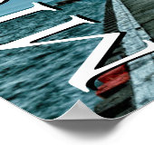 グランドヘブンライトハウス |ミシガン ポスター (角)