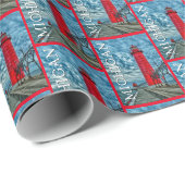 グランドヘブンライトハウス |ミシガン ラッピングペーパー (ロールコーナー)