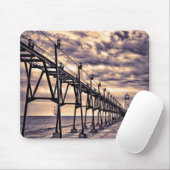 グランドヘブン灯台とピア、グランドヘブン マウスパッド (マウス)