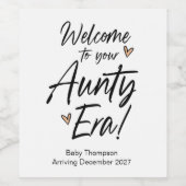 グランドペアレアクラブベビー妊娠発表S ワインラベル (シングルラベル)