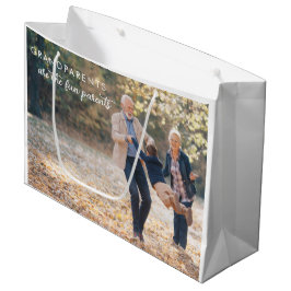 グランドペアレントの日抱き枕 ラージペーパーバッグ