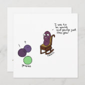 グランドペアレントフラットカード (正面/裏面)