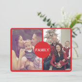 グランドペアレント2ファミリーホリディフォトカード シーズンカード (スタンド正面)