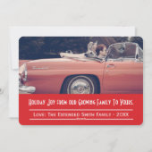 グランドペアレント2ファミリーホリディフォトカード シーズンカード (裏面)