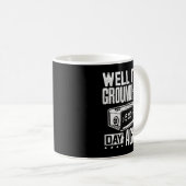 グランドホッグおもしろいの日が再びグランドホッグの日 コーヒーマグカップ (正面右)