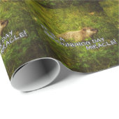 グランドホッグの日の奇跡だ！ラッピング紙 ラッピングペーパー (ロールコーナー)