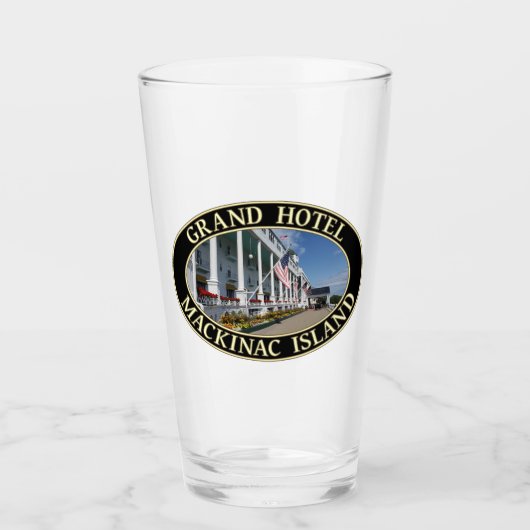 グランドホテルオンマッキナックアイランドミシガン タンブラーグラス (正面)