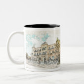 グランドホテルスペッツコーヒーマグ – ポセイドンニググランド ツートーンマグカップ (左)