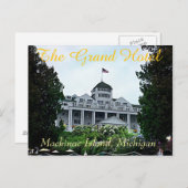 グランドホテルハガキ ポストカード (正面/裏面)