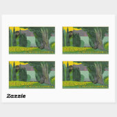 グランドホテルフィレンツェ長方形ステッカー 長方形シール (シート)