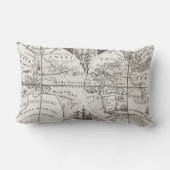 グランドボイジャーズオールドアンティークゼネラルマップワールド ランバークッション (裏面)