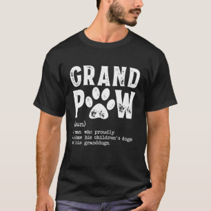 グランドポーグランドポーグランドパドッグパパ定義パwpa父' tシャツ