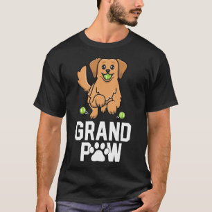 グランドポードグゴールデンレトリバーグランドパドッグメンズ Tシャツ