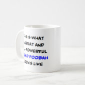 グランドポーバ、強力 コーヒーマグカップ (正面左)