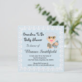 グランドマがベビーシャワー招待状 招待状 (スタンド正面)