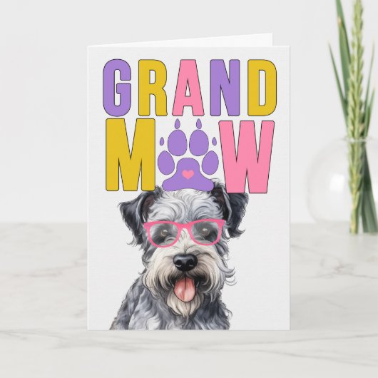 グランドマウプミドッグおもしろい祖父母の日 シーズンカード (正面)