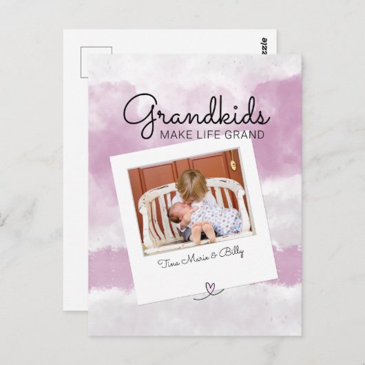 グランドマザーズの日を生きる孫 ポストカード (正面/裏面)