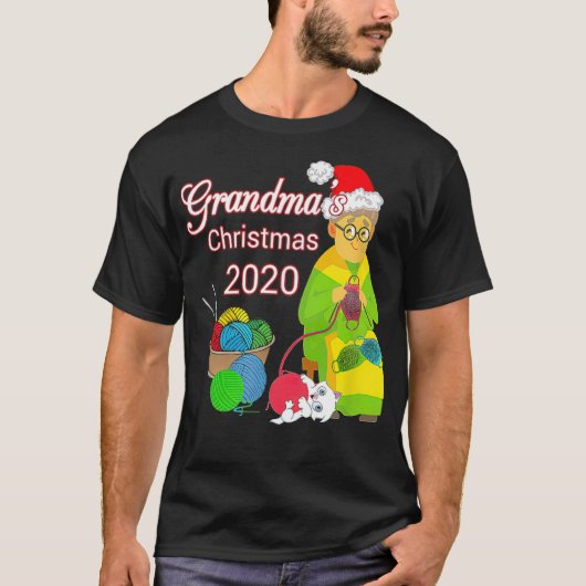 グランドマスクリスマス2020動物ビビビブロックスバーグ Tシャツ (正面)