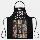 グランドマスグランドキッズ12フォトコラージュキープサケ エプロン (正面)