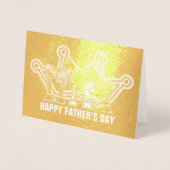 グランドマスターパパ父の日 箔カード (正面)