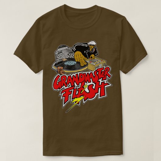 グランドマスターブラッシュ Tシャツ (デザイン正面)