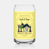 グランドマスター大学院飲み物用品セット缶ガラス ガラス缶 (裏面)