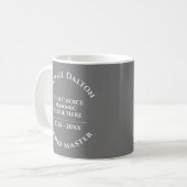 グランドマスター フリーメイソン コーヒーマグカップ (正面左)