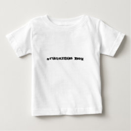 グランドマスボーイホワイトベビーシャツ ベビーTシャツ