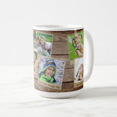 グランドマス宝素朴木ヴィンテージフォトフレーム コーヒーマグカップ (正面右)