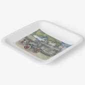 グランドマス紙プレート ペーパープレート (傾斜あり)