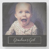 グランドマズガールカスタム写真 ストーンコースター (正面)