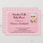 グランドマベイビーシャワー招待状 招待状 (正面/裏面)