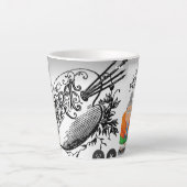 グランドママとスカッチアートラットマグカップ カフェラテマグ (正面)