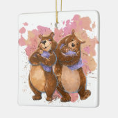 グランドママアンドパベアーオーナメント セラミックオーナメント (左)