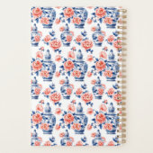 グランドミレニアチンオイスリージンジャージャールピンク牡丹 プランナー手帳 (裏面)