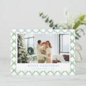 グランドミレニアムブルーのクリスマスフォトカード シーズンカード (スタンド正面)