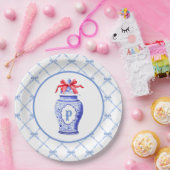 グランドミレニアルのシノワセリージンジャージャールモノグラム ペーパープレート (パーティー)