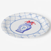 グランドミレニアルのシノワセリージンジャージャールモノグラム ペーパープレート (アングル)