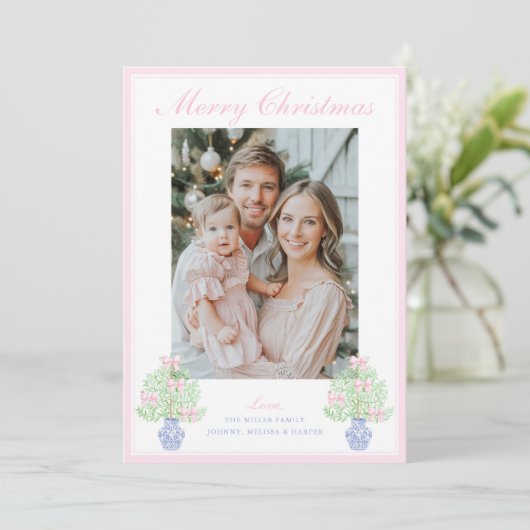 グランドミレニアルのジンジャージャー・クリスマスツリー シーズンカード (スタンド正面)