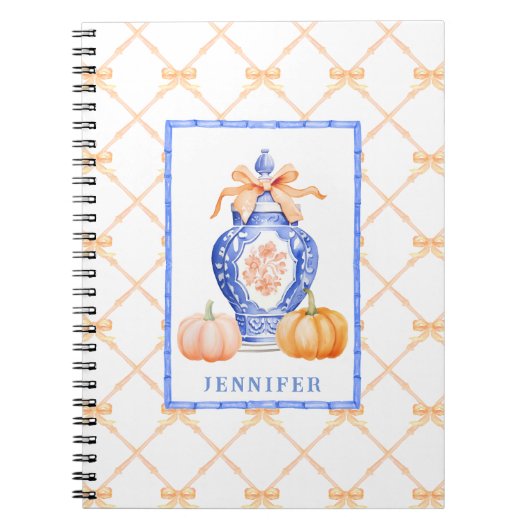 グランドミレニアルのチノワセリージンジャージャー ノートブック (正面)