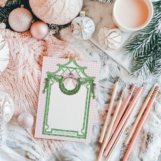 グランドミレニアルエバーグリーンスワッグとモノグラム ポストイット