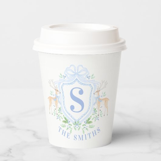 グランドミレニアルクリスマスディアクレストモノグラム 紙コップ (正面)