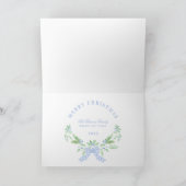 グランドミレニアルクリスマストインデナークレストモノグラム シーズンカード (内部)