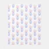 グランドミレニアルジンジャージャー名門私立校風のジャー フリースブランケット (正面)