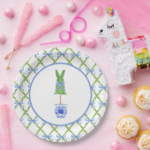 グランドミレニアルチノワセリーバニートピアリー ペーパープレート (パーティー)