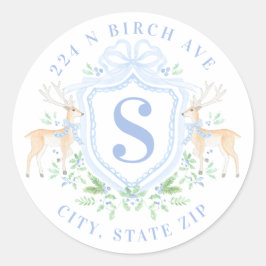 グランドミレニアルディアクレストモノグラムアドレス ラウンドシール