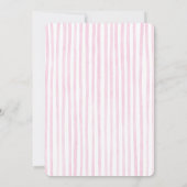 グランドミレニアルピンクジンジャージャーブライダルシャワー 招待状 (裏面)