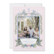 グランドミレニアルピンク&ブルーホリークリスマス