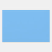 グランドミレニアルブルーボウラッピング紙シートセット ラッピングペーパーシート (正面3)